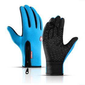 Winter Gloves (Color: Blue)