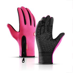 Winter Gloves (Color: Pink)