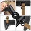 QD Sling 2 Point Sling Quick Adjust Gun Sling with HK Hook Soft Shoulder Pad Sling, Rifle Sling for Hunting Tactical Strap